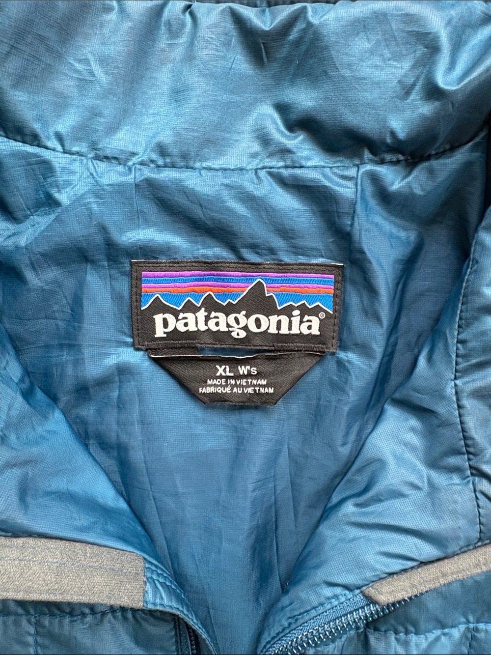 Patagonia Nanopuff Quilted Lightweight Jacket Womens XL Teal - Picture 2 of 10